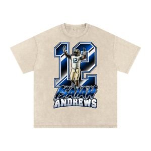 Isaiah Andrews Snow Washed Oversized TEE - Image 2