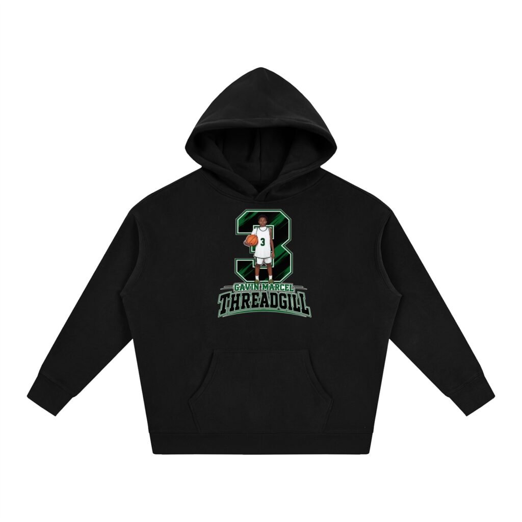 Gavin Marcel Threadgill Oversize Fleeced Hoodie