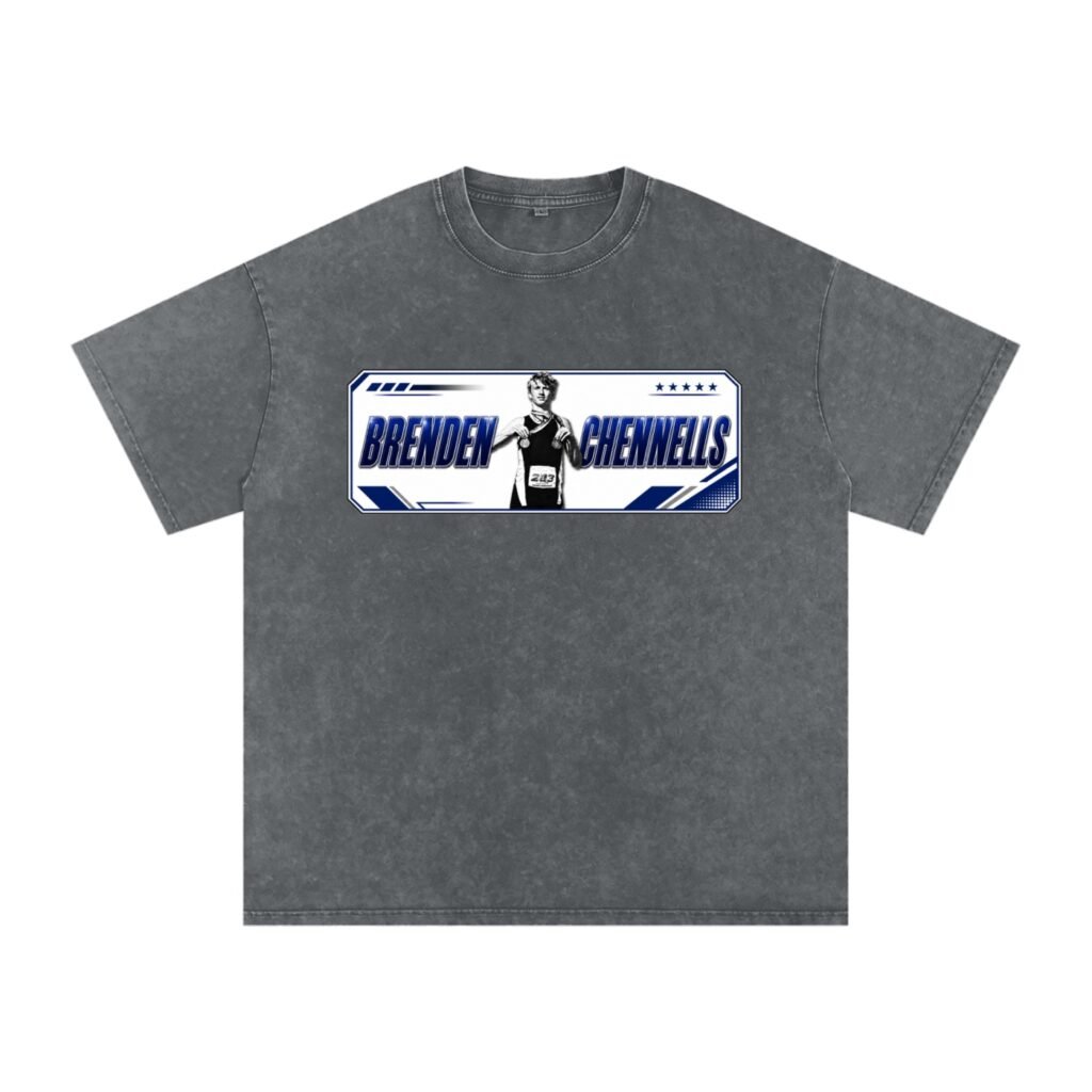 Brendon Chennells Snow Washed Oversized TEE