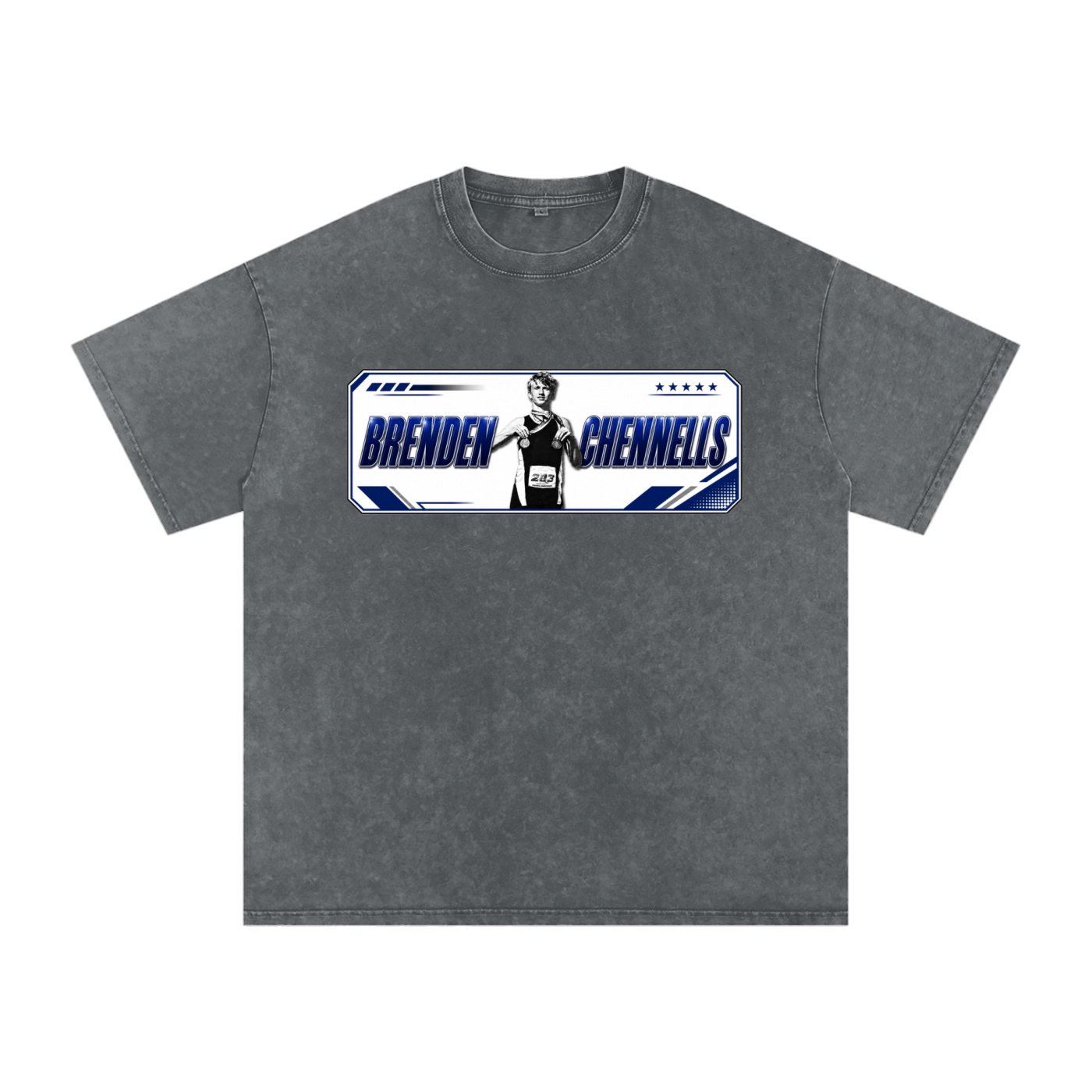 Brendon Chennells Snow Washed Oversized TEE - Image 4
