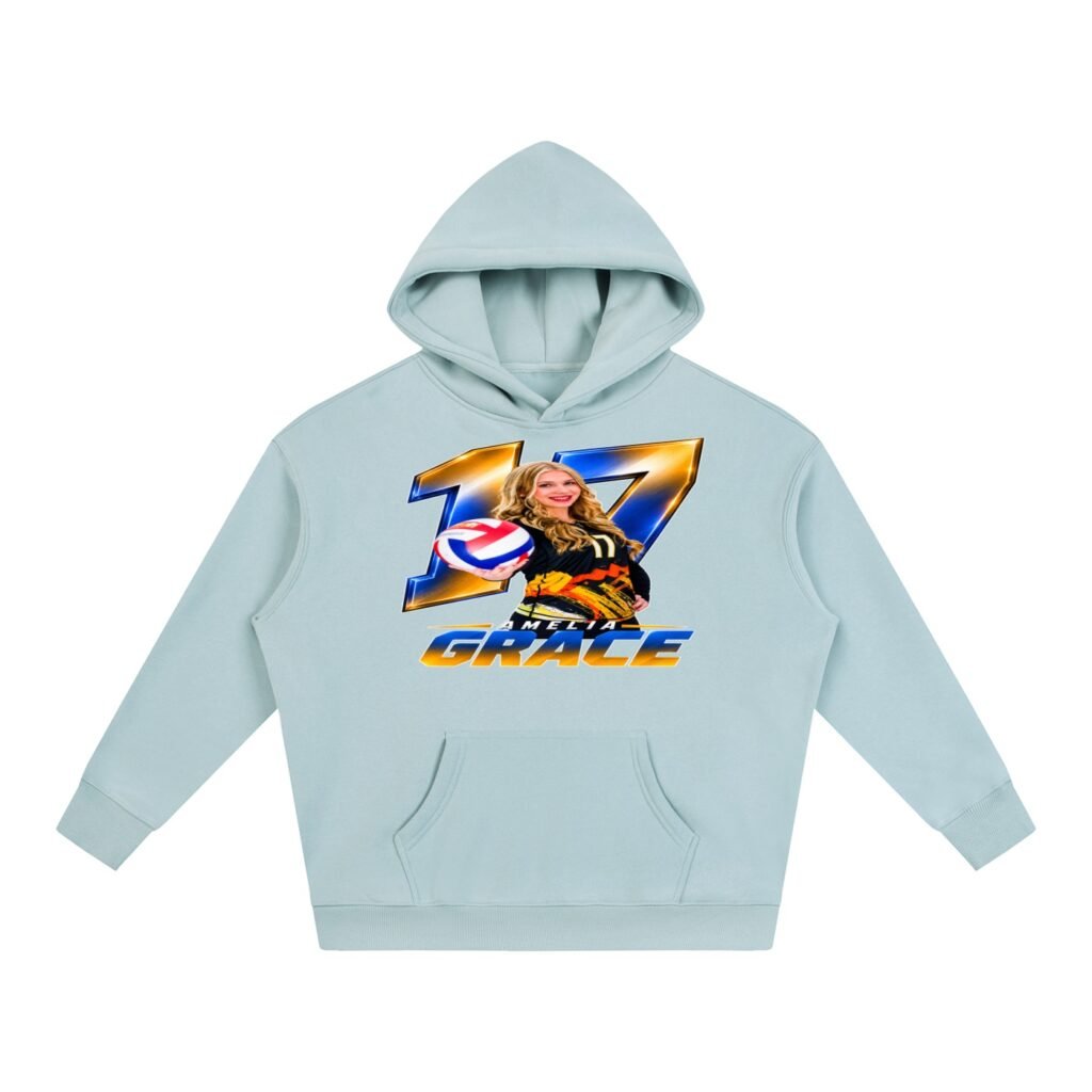 Amelia Grace Oversize Fleeced Hoodie