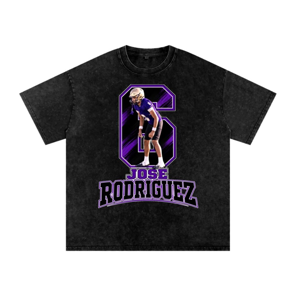 Jose Rodriguez Snow Washed Oversized TEE