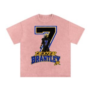 Dexter Brantley Jr, Snow Washed Oversized TEE - Image 5