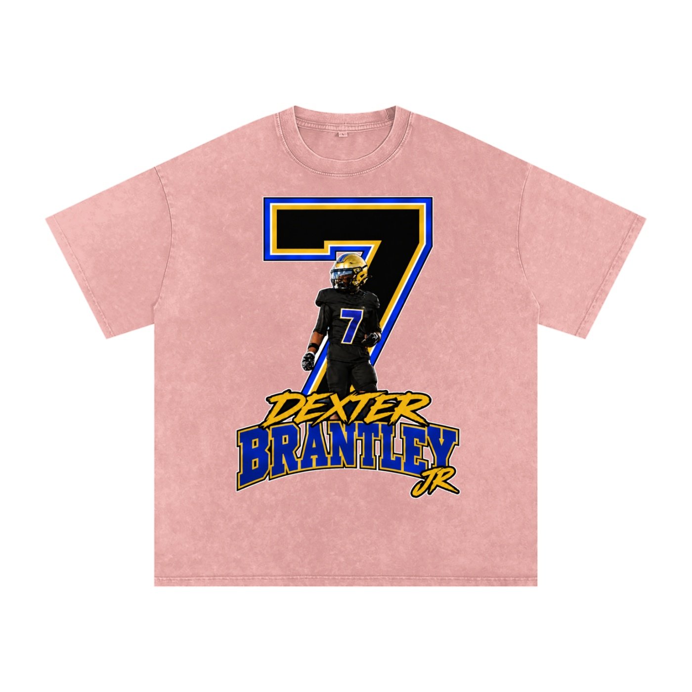 Dexter Brantley Jr, Snow Washed Oversized TEE - Image 5