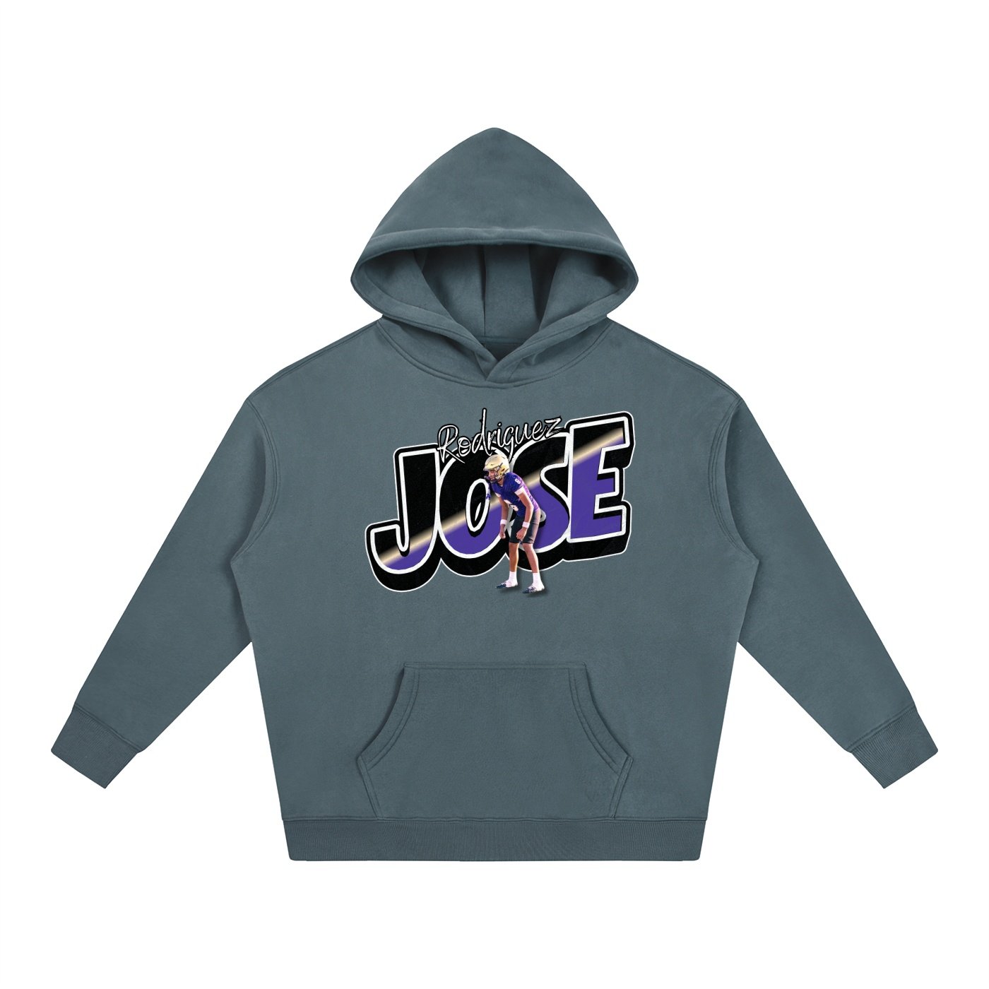 Jose Rodriguez Oversize Fleeced Hoodie - Image 4