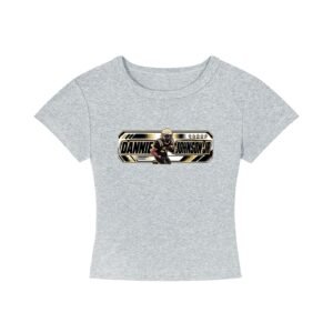 Dannie Johnson jr Women's CropTop - Image 3