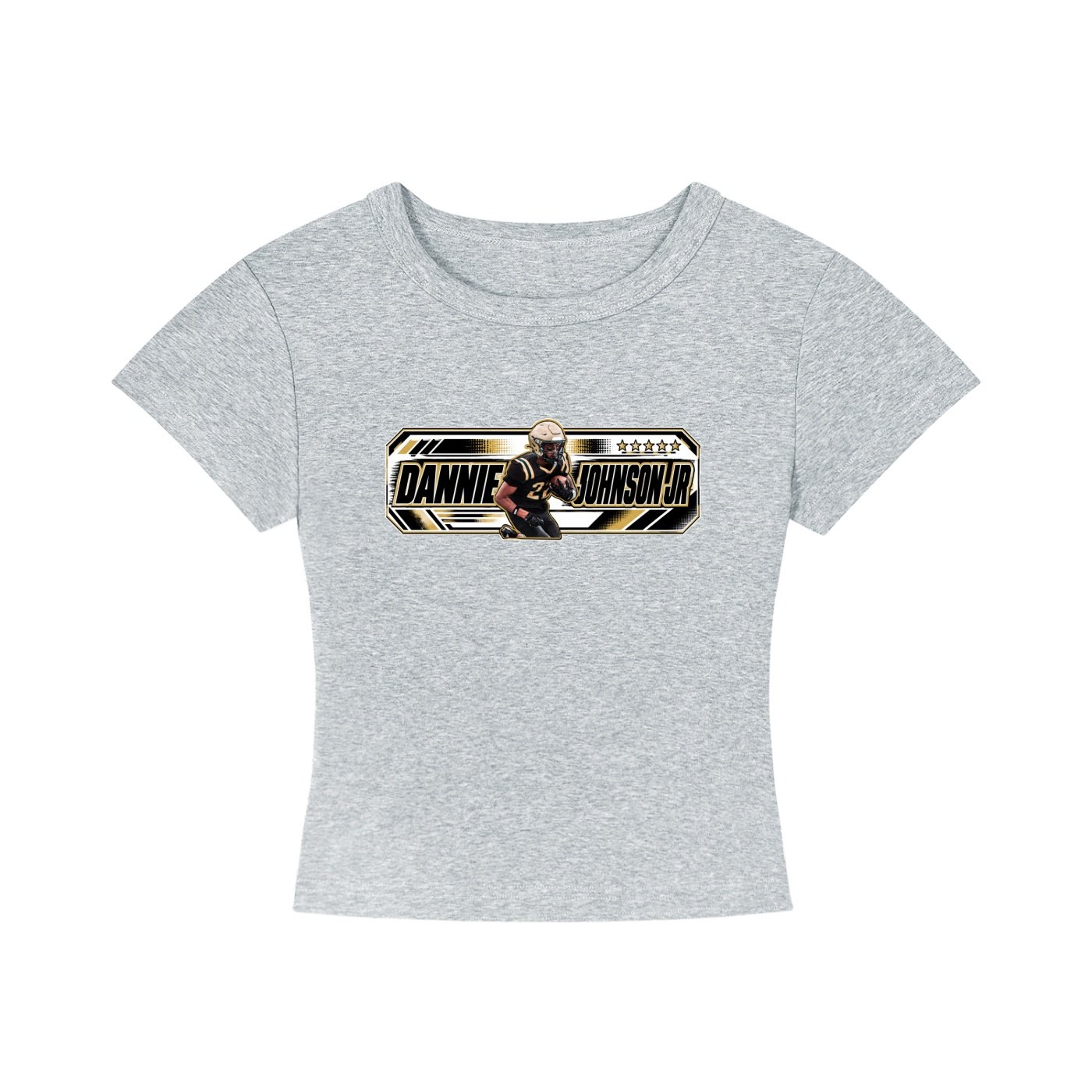 Dannie Johnson jr Women's CropTop - Image 3