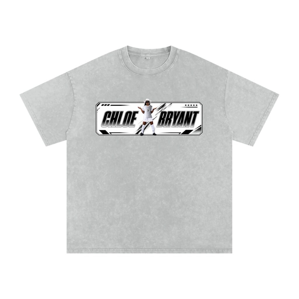 Chloe Bryant Snow Washed Oversized TEE