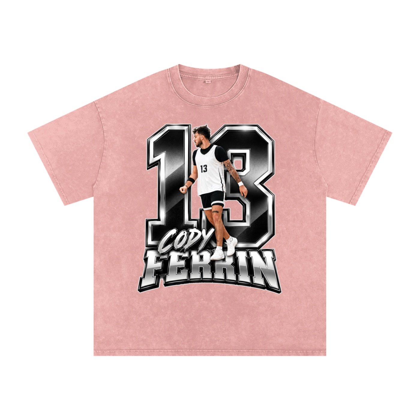 Cody Ferrin  Snow Washed Oversized TEE - Image 5