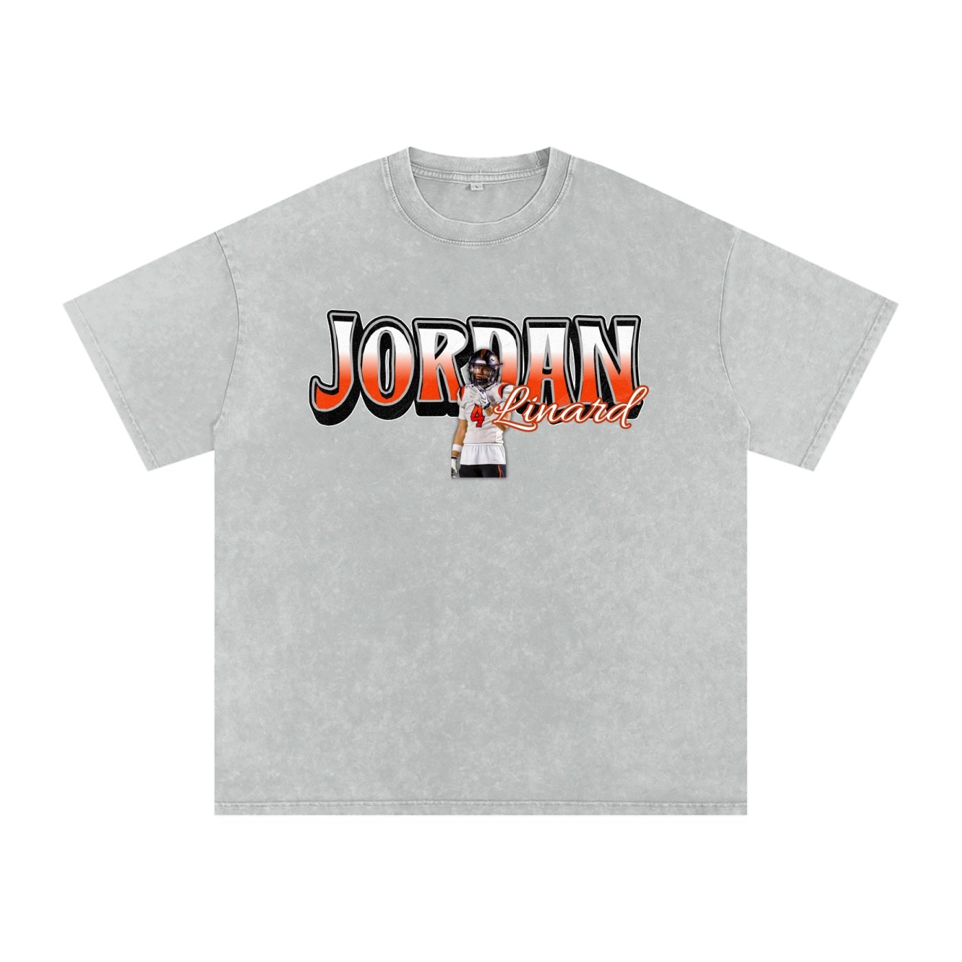 Jordan Linard Snow Washed Oversized TEE - Image 3
