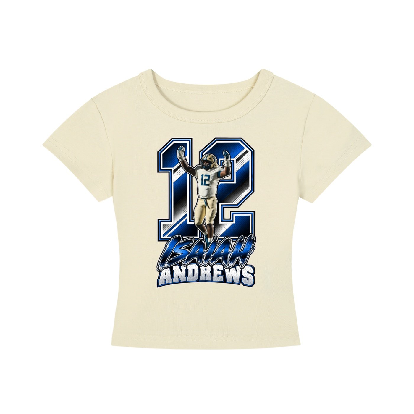 Isaiah Andrews  Women's CropTop - Image 7
