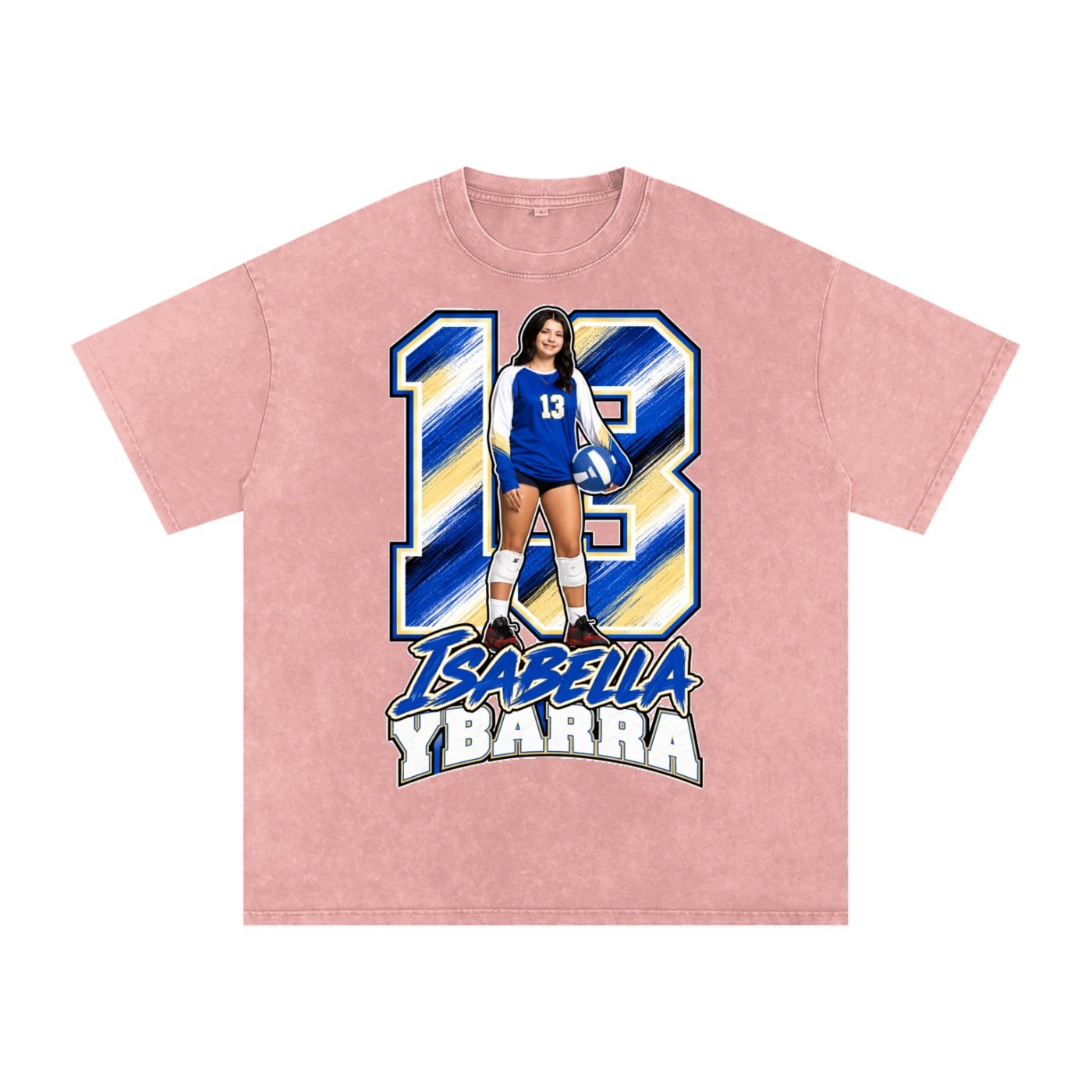 Isabella Ybarra Snow Washed Oversized TEE - Image 5