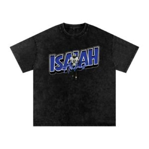 Isaiah Andrews Snow Washed Oversized TEE - Image 1