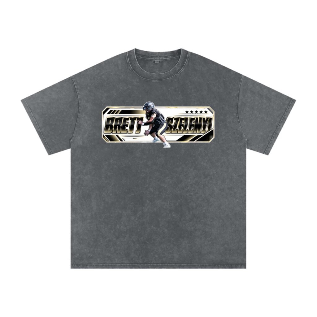brett szelenyi Snow Washed Oversized TEE