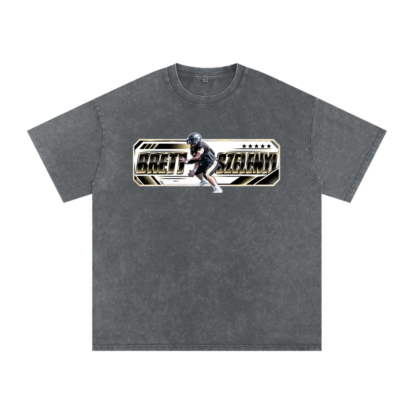 brett szelenyi Snow Washed Oversized TEE - Image 4