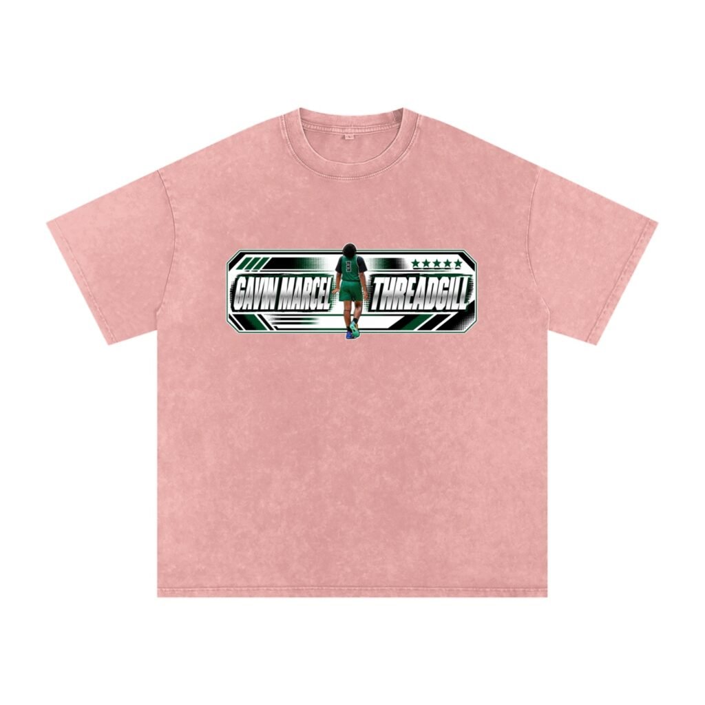 Gavin Marcel Threadgill Snow Washed Oversized TEE