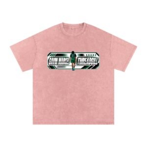 Gavin Marcel Threadgill Snow Washed Oversized TEE - Image 5