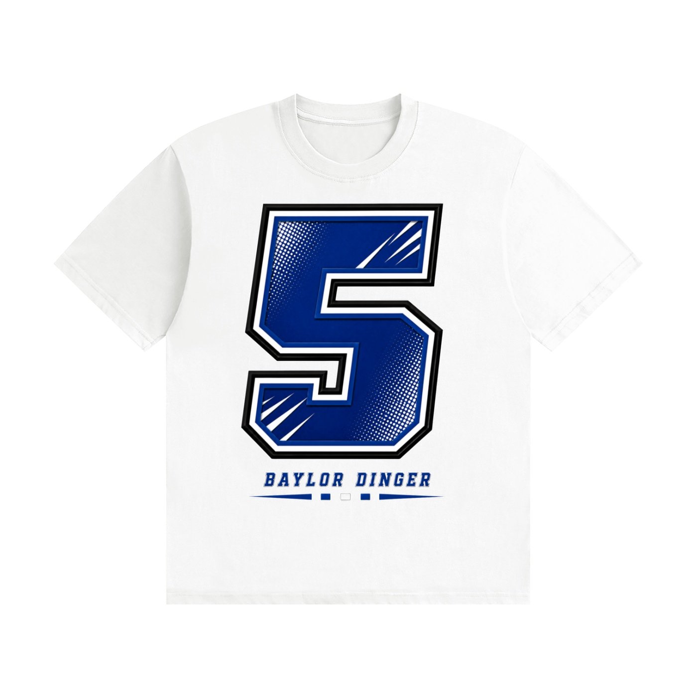 Baylor dinger Unisex Cotton T-Shirt - Image 2