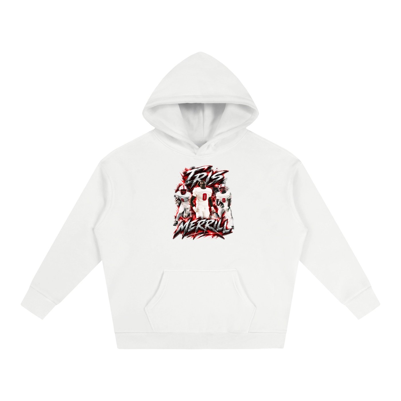 Iris Merrill Oversize Fleeced Hoodie - Image 2