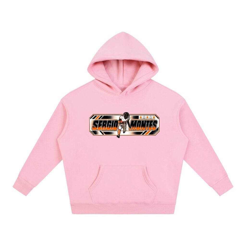 Sergio Montes  Oversize Fleeced Hoodie