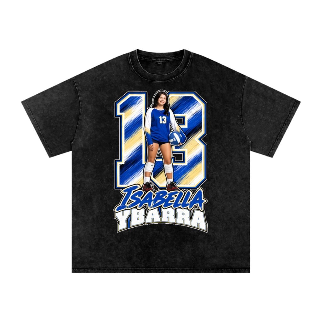 Isabella Ybarra Snow Washed Oversized TEE