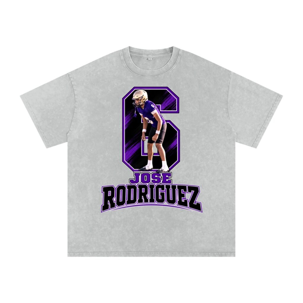 Jose Rodriguez Snow Washed Oversized TEE