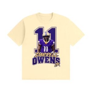 Darrell owens jr Unisex Cotton T-Shirt - Image 3