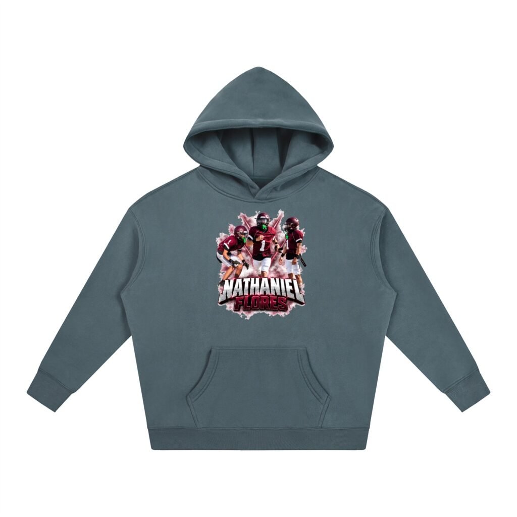 Nathaniel Flores Oversize Fleeced Hoodie