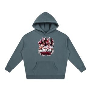 Nathaniel Flores Oversize Fleeced Hoodie - Image 4