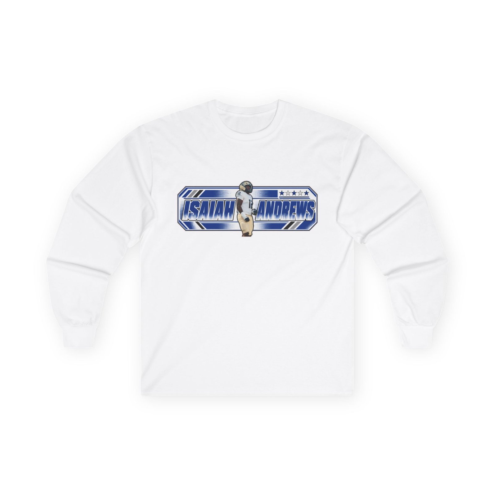 Isaiah Andrews  Unisex Cotton Long Sleeve Tee - Image 2