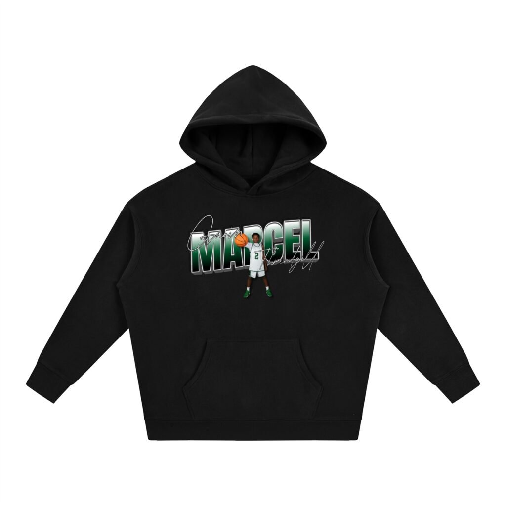 Gavin Marcel Threadgill Oversize Fleeced Hoodie
