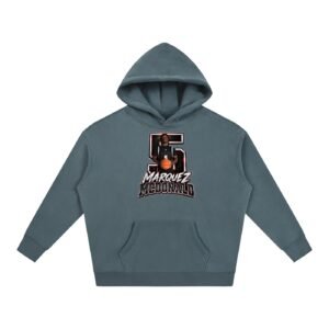 Marquez Mcdonald Oversize Fleeced Hoodie - Image 4