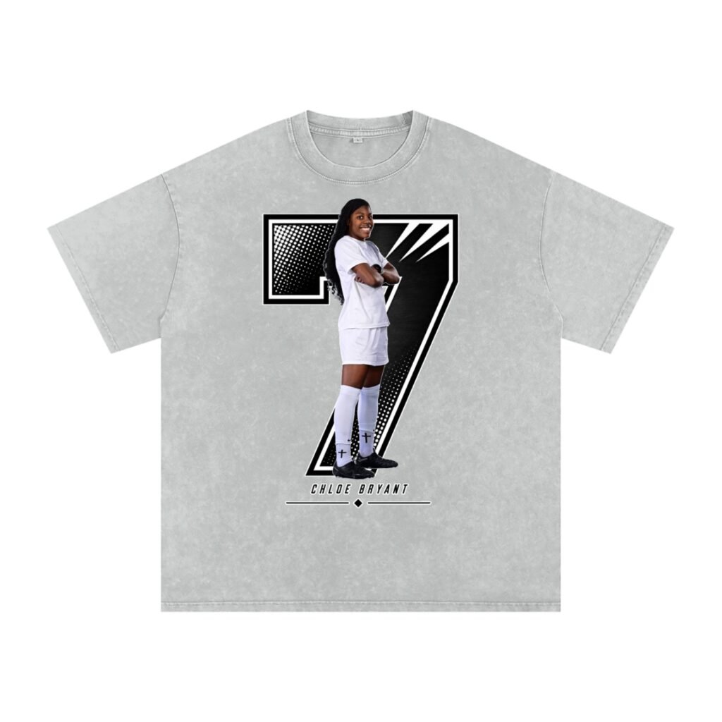 Chloe Bryant Snow Washed Oversized TEE
