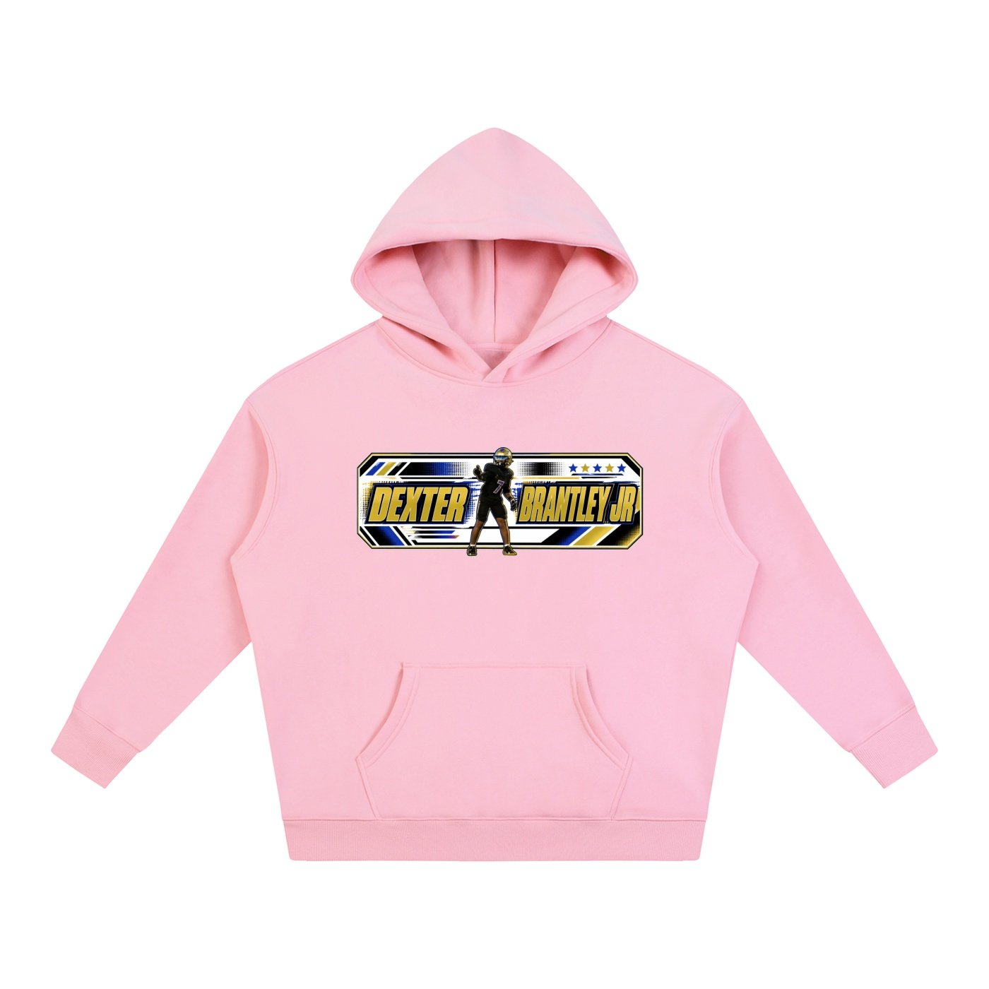 Dexter Brantley Jr,  Oversize Fleeced Hoodie - Image 5