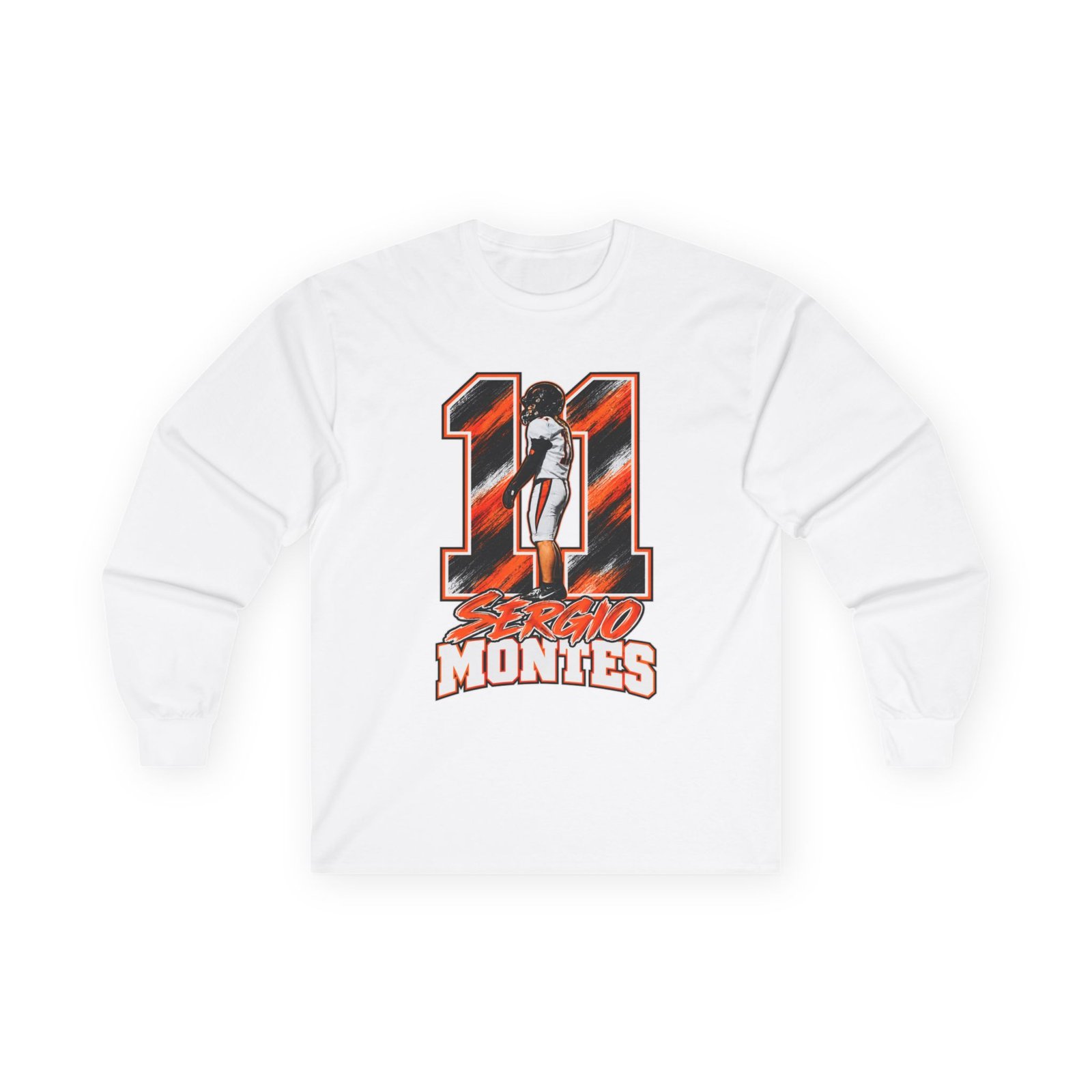 Sergio Montes  Unisex Cotton Long Sleeve Tee - Image 2