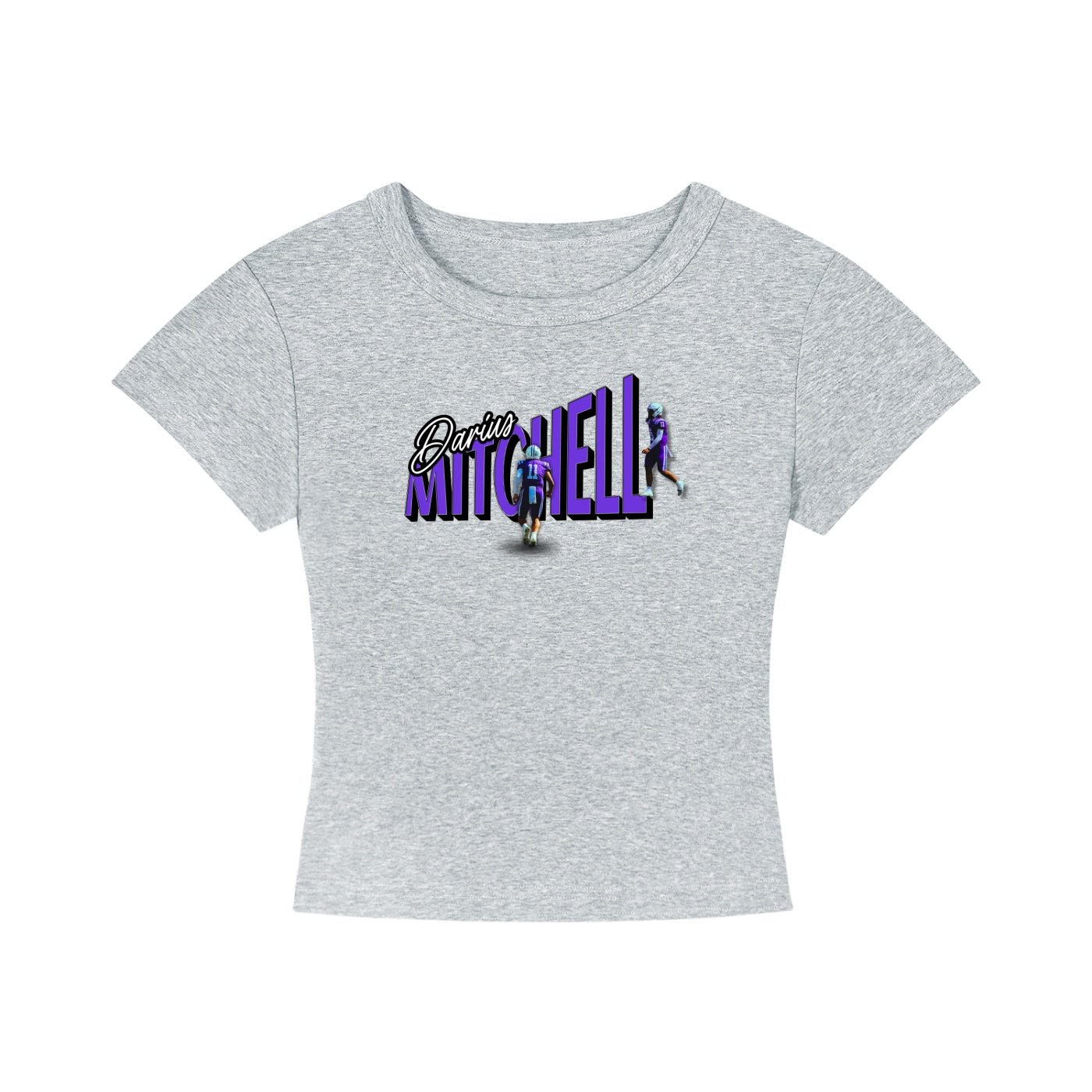 Darius Mitchell Women's CropTop - Image 3