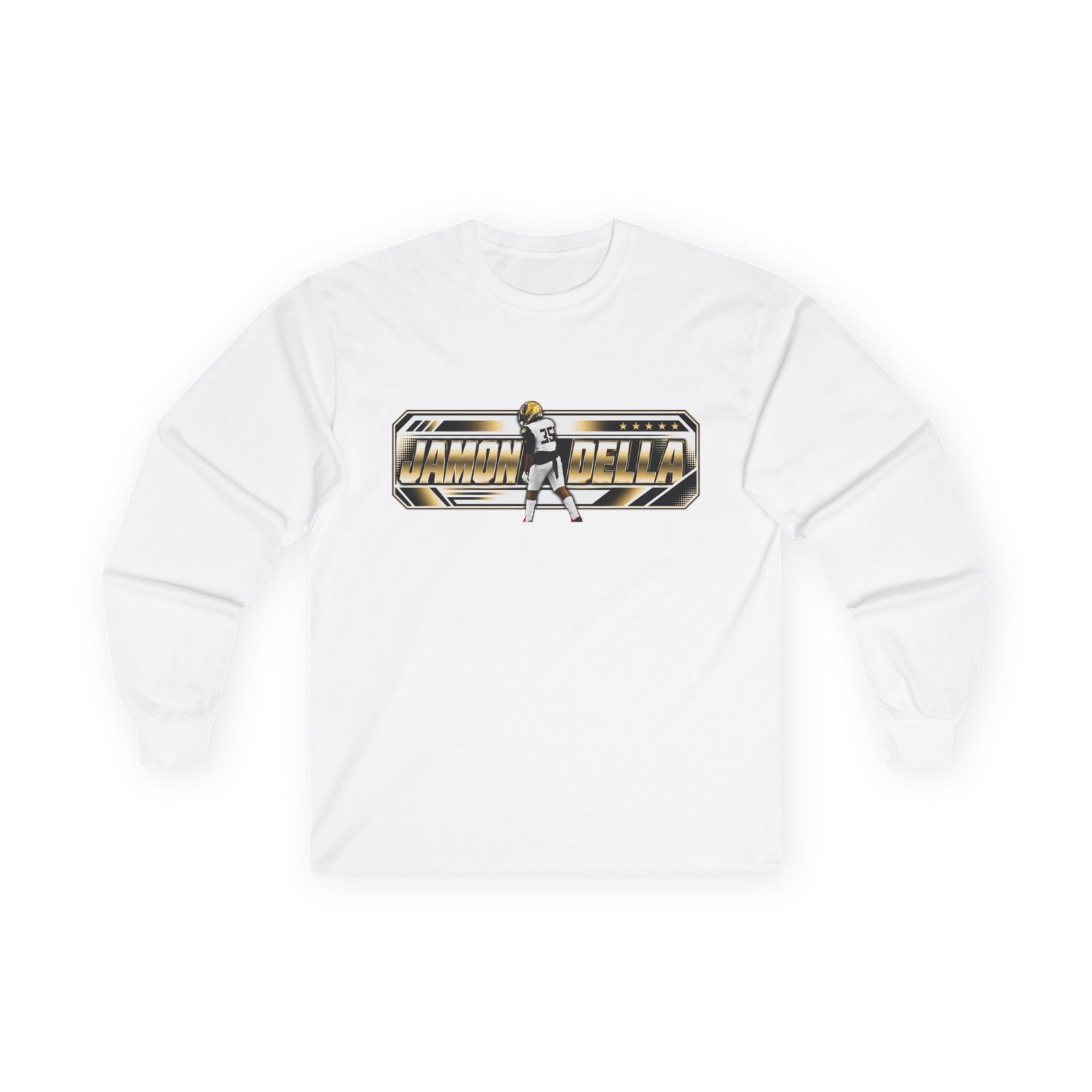 Jamon Della Unisex Cotton Long Sleeve Tee - Image 2
