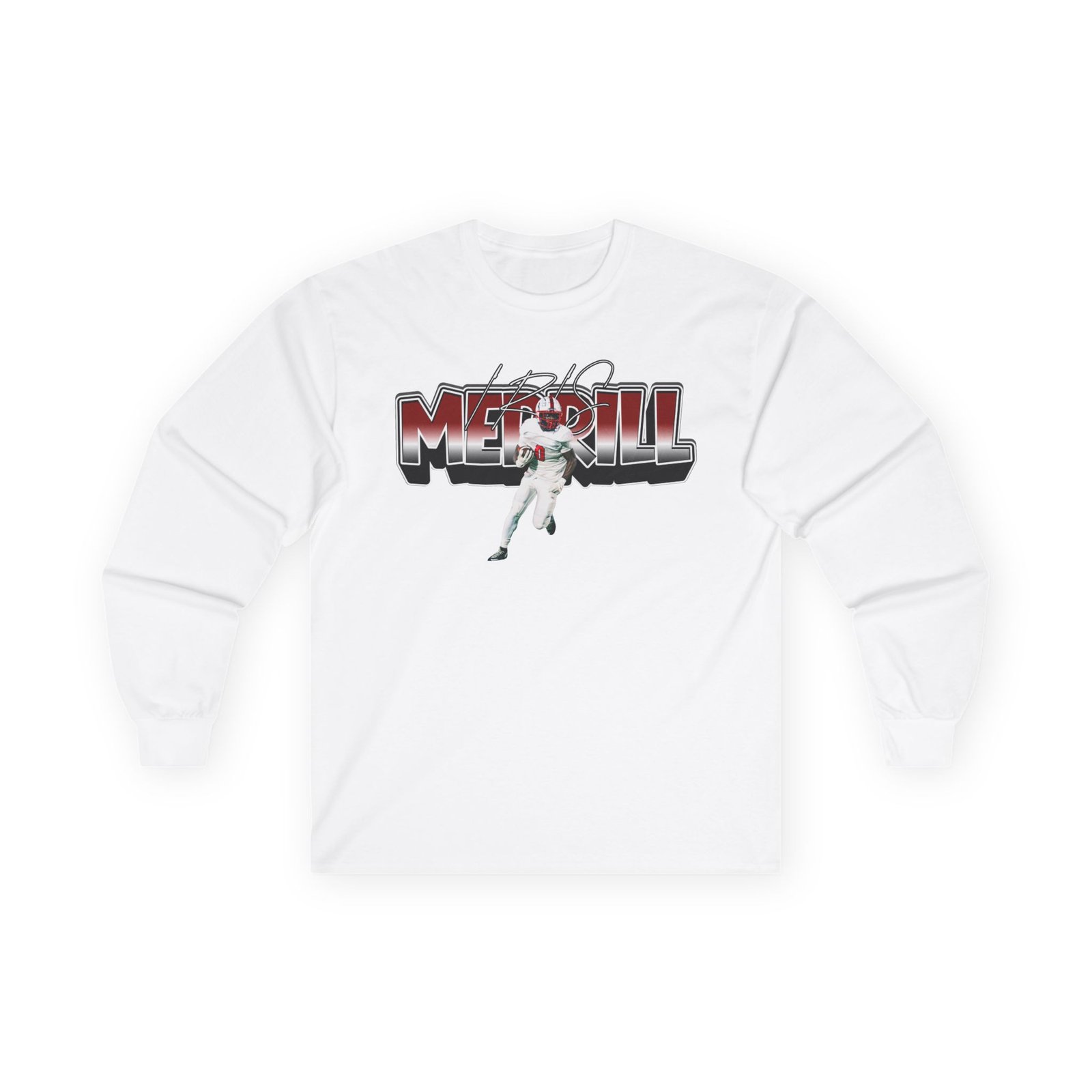 Iris Merrill Unisex Cotton Long Sleeve Tee - Image 2