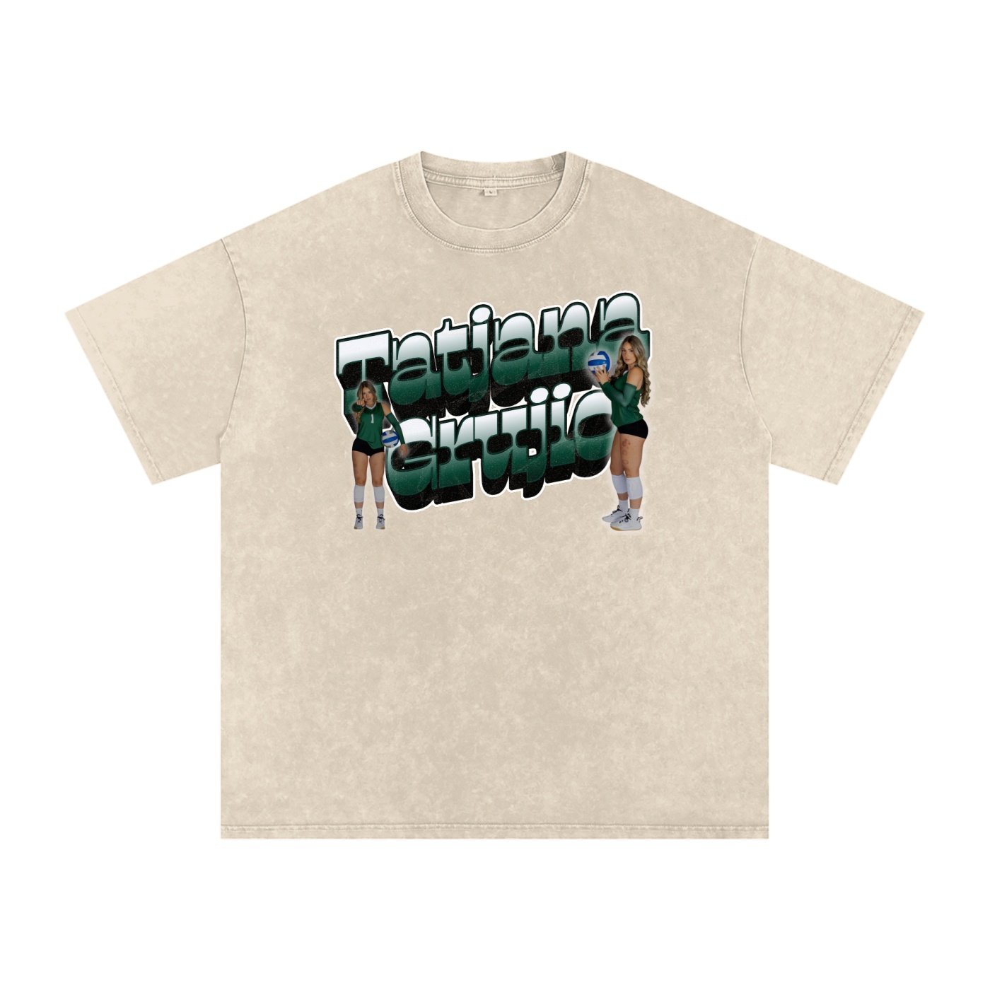 Tatjana Grujic Snow Washed Oversized TEE - Image 2