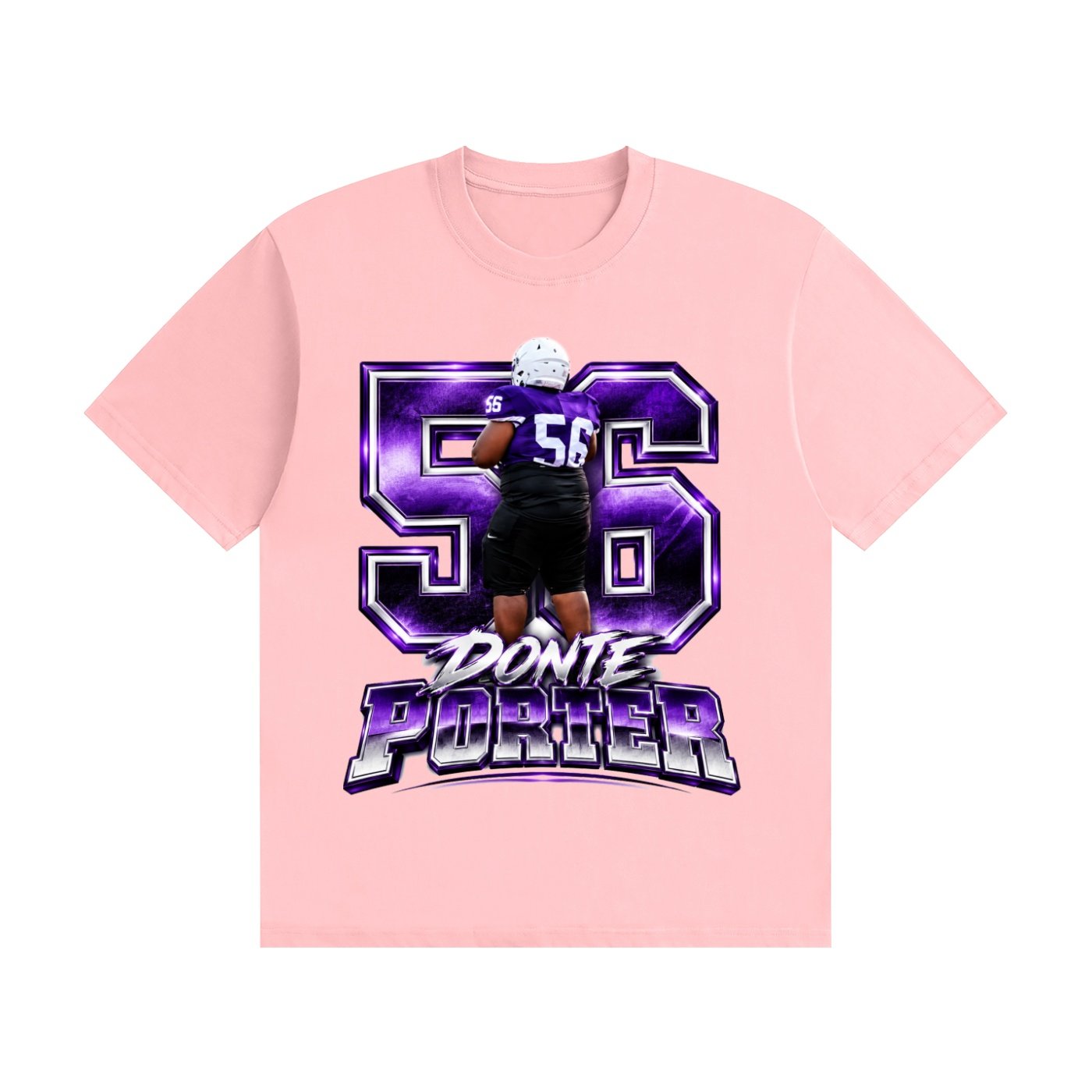 Donte Porter ll Unisex Cotton T-Shirt - Image 4