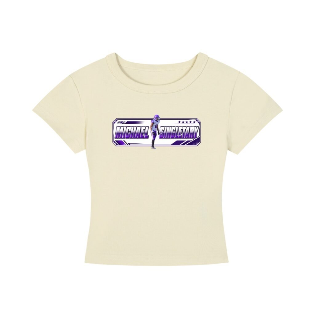 Michael Singletary Women's CropTop
