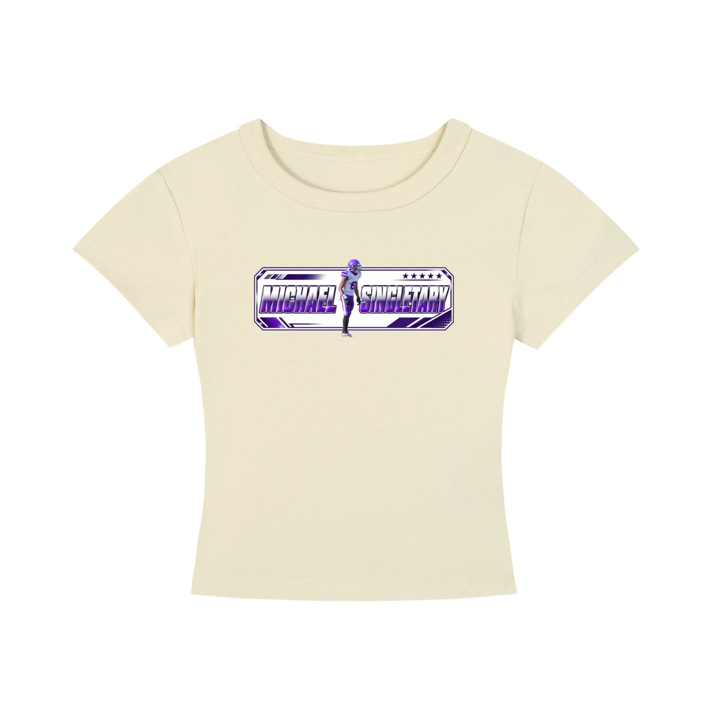 Michael Singletary Women's CropTop - Image 4