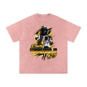 Edwin summerour jr Snow Washed Oversized TEE - Image 5