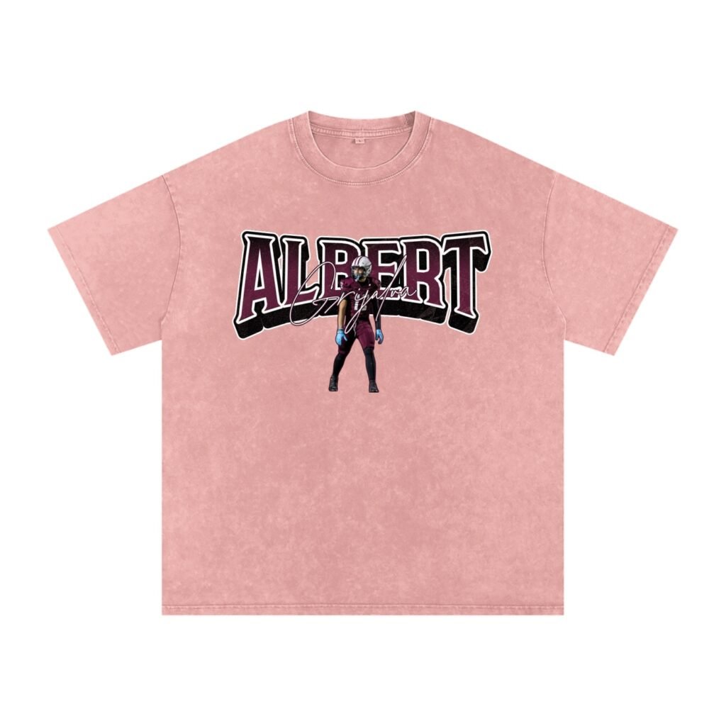 Albert Grijalva Snow Washed Oversized TEE