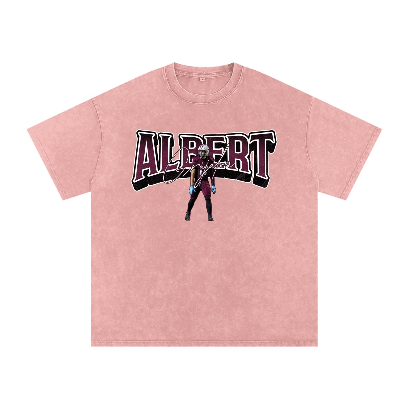 Albert Grijalva  Snow Washed Oversized TEE - Image 5