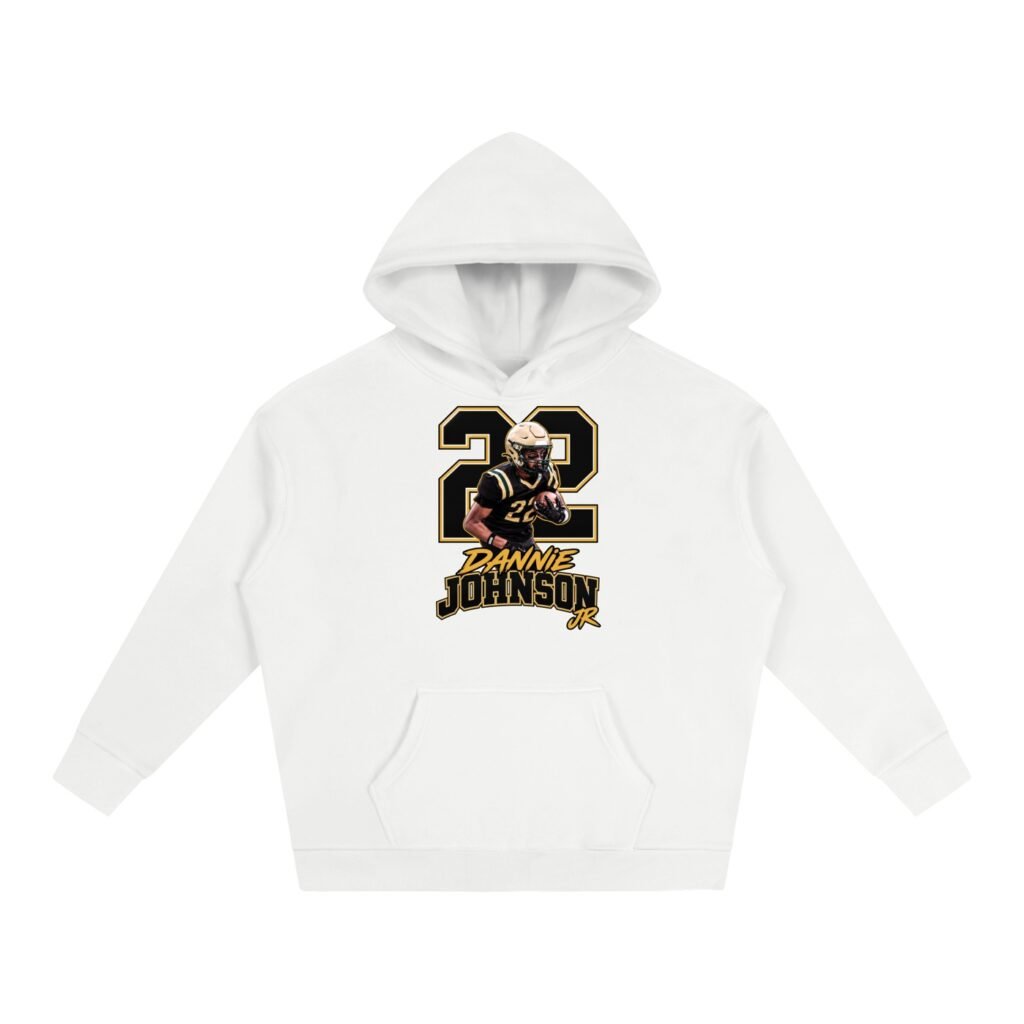 Dannie Johnson jr Oversize Fleeced Hoodie