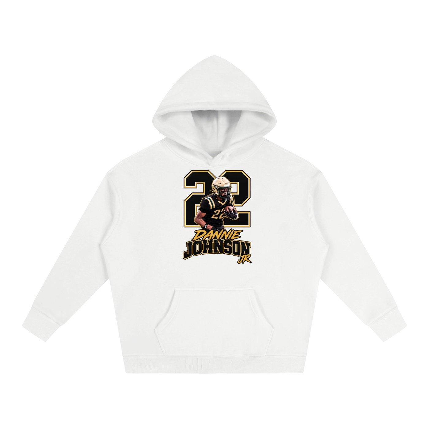Dannie Johnson jr Oversize Fleeced Hoodie - Image 2