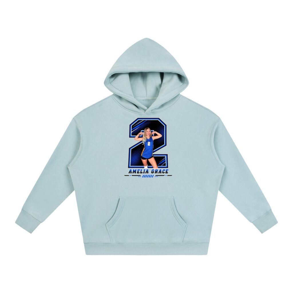 Amelia Grace Oversize Fleeced Hoodie