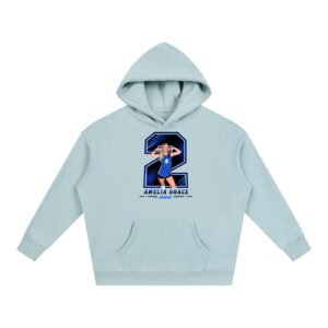 Amelia Grace Oversize Fleeced Hoodie - Image 3