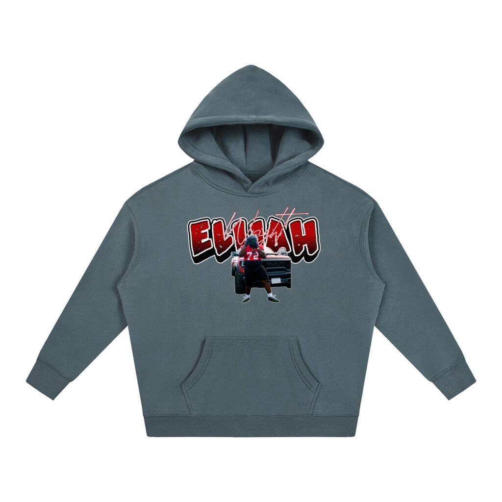 Elijah Wright Oversize Fleeced Hoodie